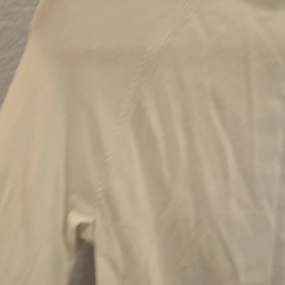 Banana Republic Tan Cream Button Down Shirt with Tie Front - Picture 9 of 11